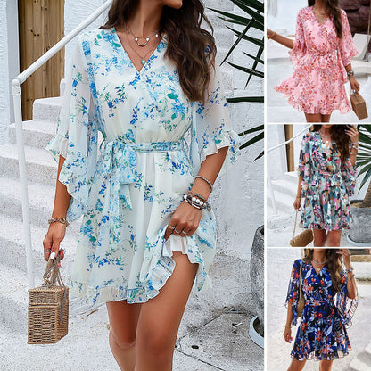 Anne Floral Dress